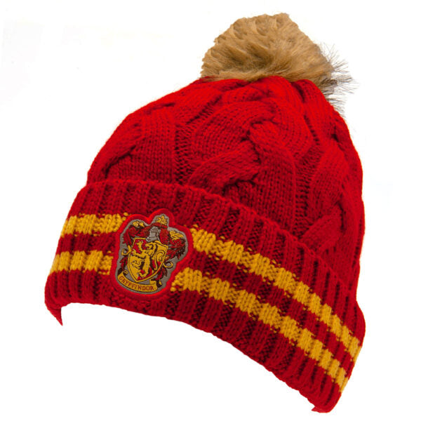 Harry Potter Bobble Beanie - Gryffindor