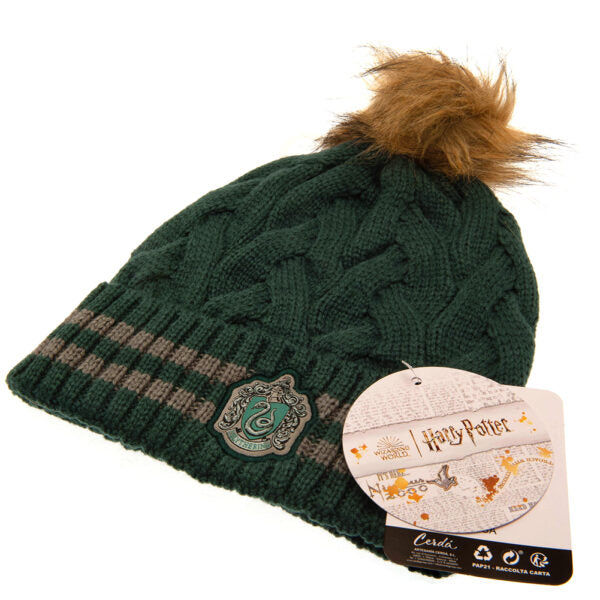 Harry Potter Bobble Beanie - Slytherin