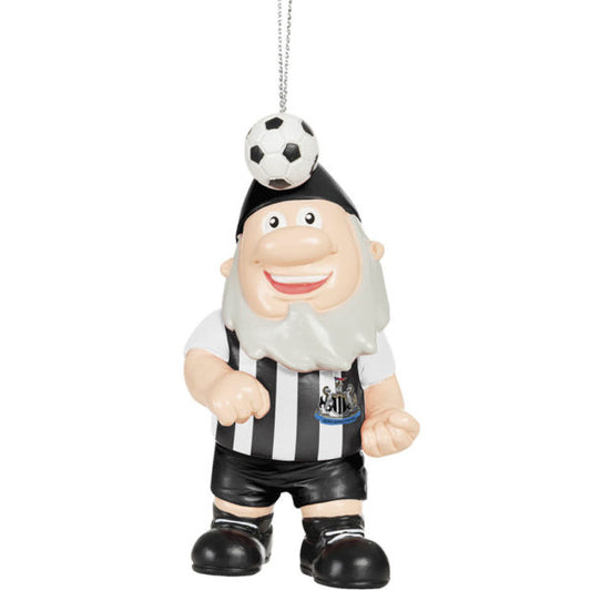 Newcastle United FC Header Gnome Tree Ornament