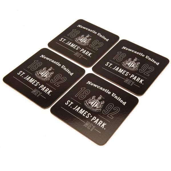 Newcastle United FC 4pk Coaster Set