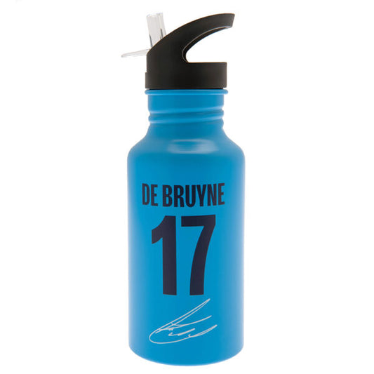 Manchester City FC Aluminium Drinks Bottle - De Bruyne