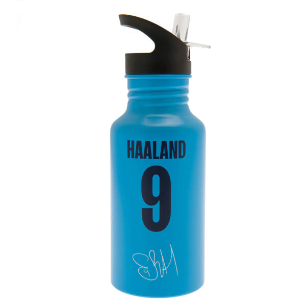 Manchester City FC Aluminium Drinks Bottle - Haaland