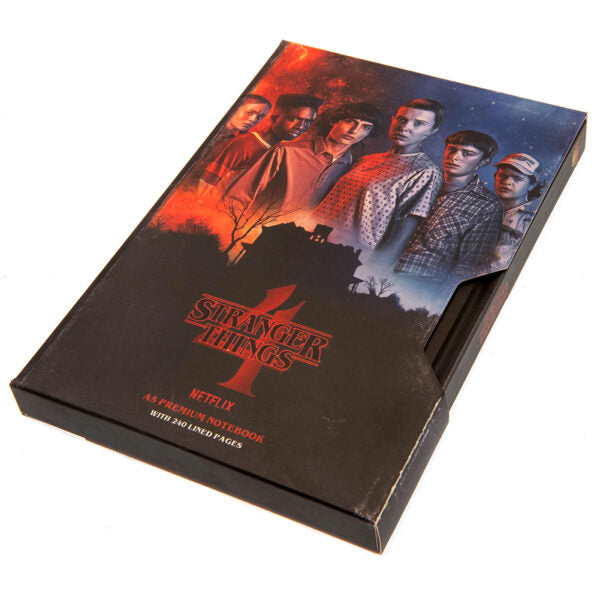 Stranger Things 4 Premium Notebook - VHS