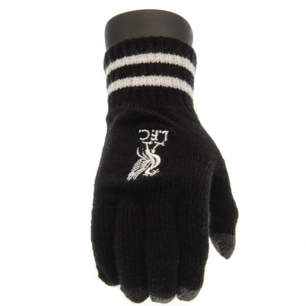 Liverpool FC Touchscreen Knitted Gloves - Youths