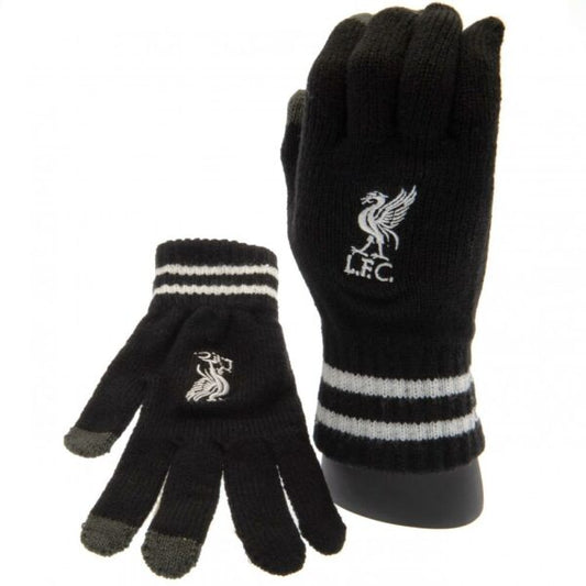 Liverpool FC Touchscreen Knitted Gloves - Youths