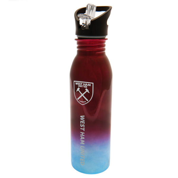 West Ham United FC UV Metallic Drinks Bottle