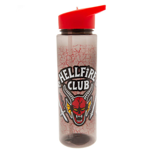 Stranger Things Plastic Drinks Bottle - Hellfire Club