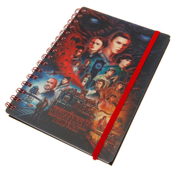 Stranger Things 4 3D Notebook - Vecna