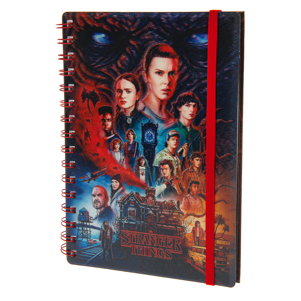 Stranger Things 4 3D Notebook - Vecna