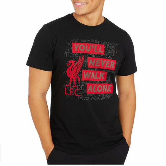 Liverpool FC YNWA Text T Shirt