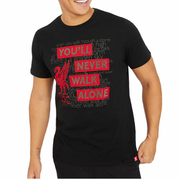 Liverpool FC YNWA Text T Shirt