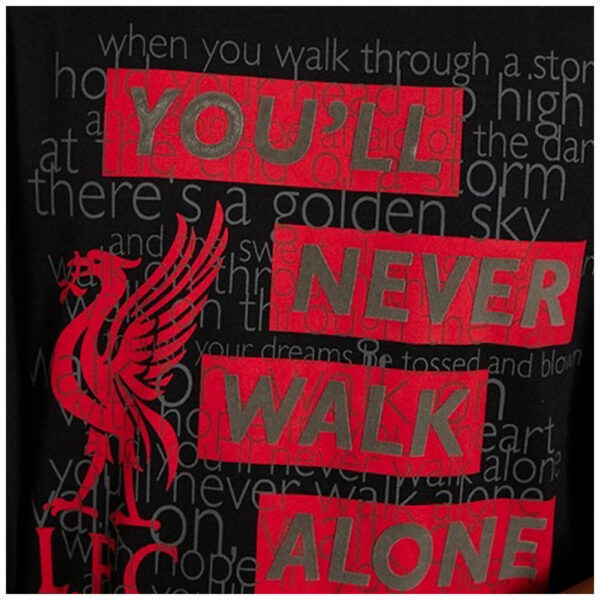 Liverpool FC YNWA Text T Shirt